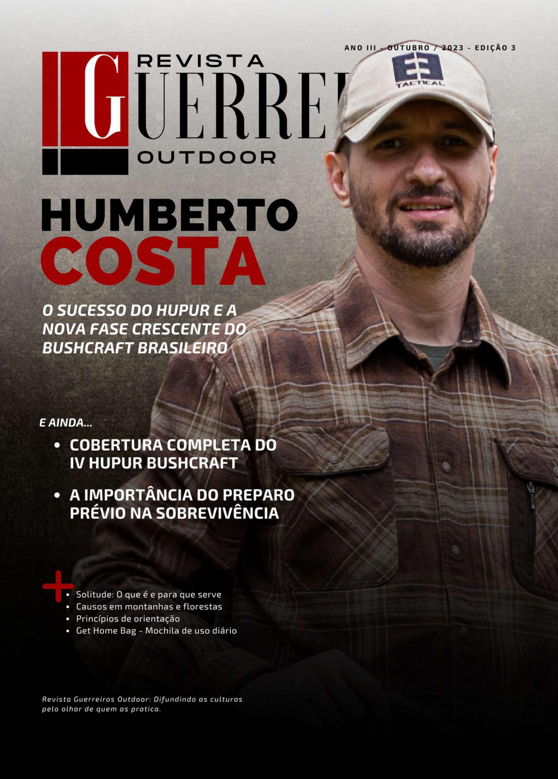 CAPA - GUERREIROS OUTDOOR - HUPUR - HUMBERTO COSTA