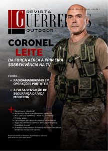 CAPA REVISTA GUERREIROS OUTDOOR - VOL20 - CORONEL LEITE